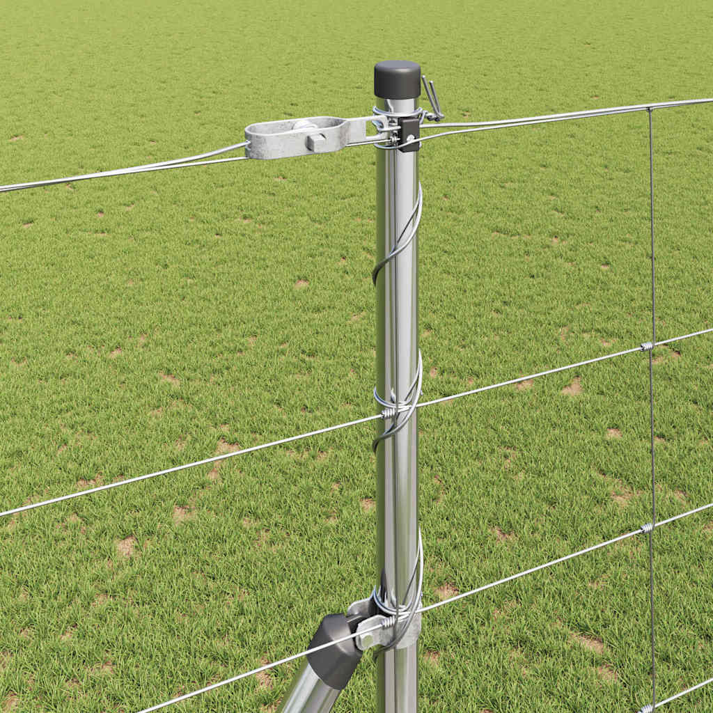 Ganību žogs Sudrabs 25 x 1.6 m Cinkots tērauds