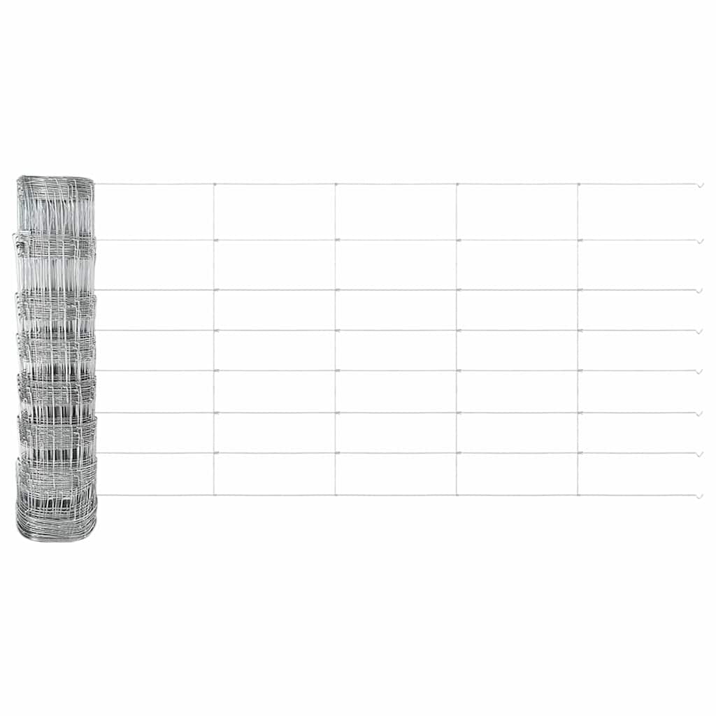 Ganyklų tvora Sidabro 50 x 0.8 m Galvanizuotas plienas