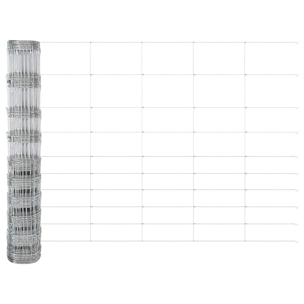Ganyklų tvora Sidabro 50 x 1.2 m Galvanizuotas plienas
