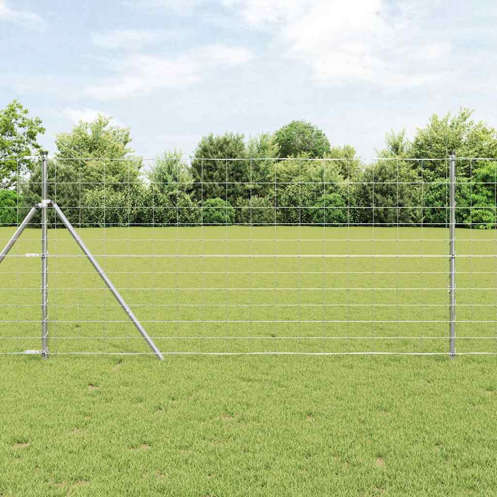 Ganyklų tvora Sidabro 50 x 1.2 m Galvanizuotas plienas