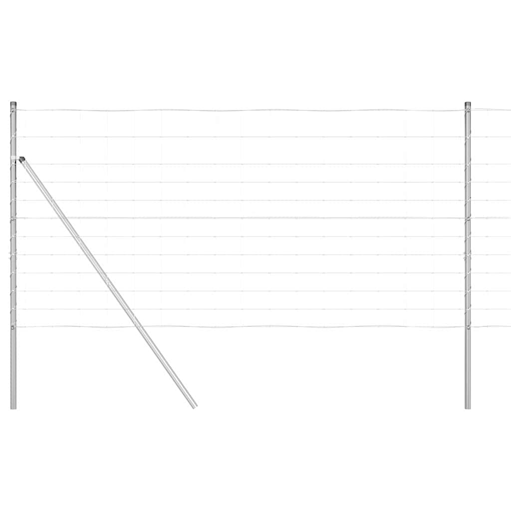 Ganyklų tvora Sidabro 50 x 1.2 m Galvanizuotas plienas