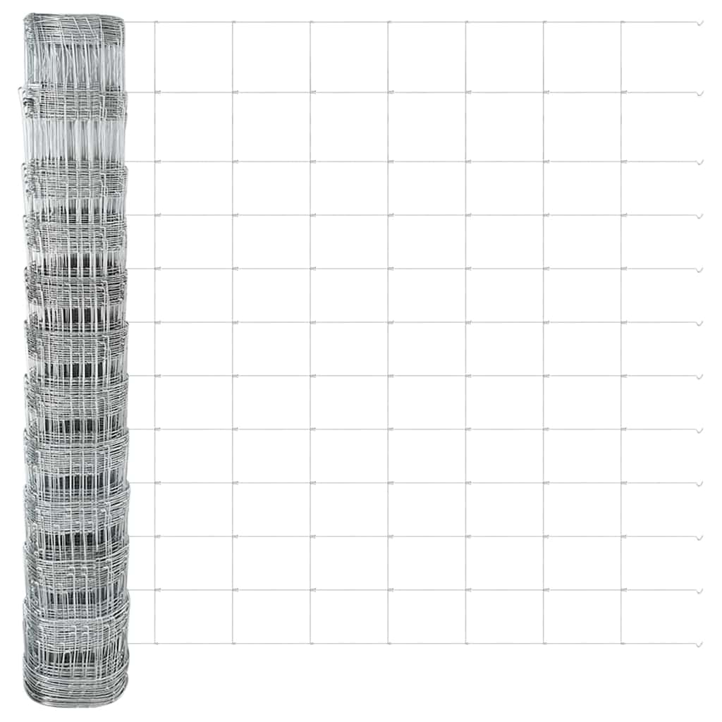 Ganyklų tvora Sidabro 50 x 1.2 m Galvanizuotas plienas