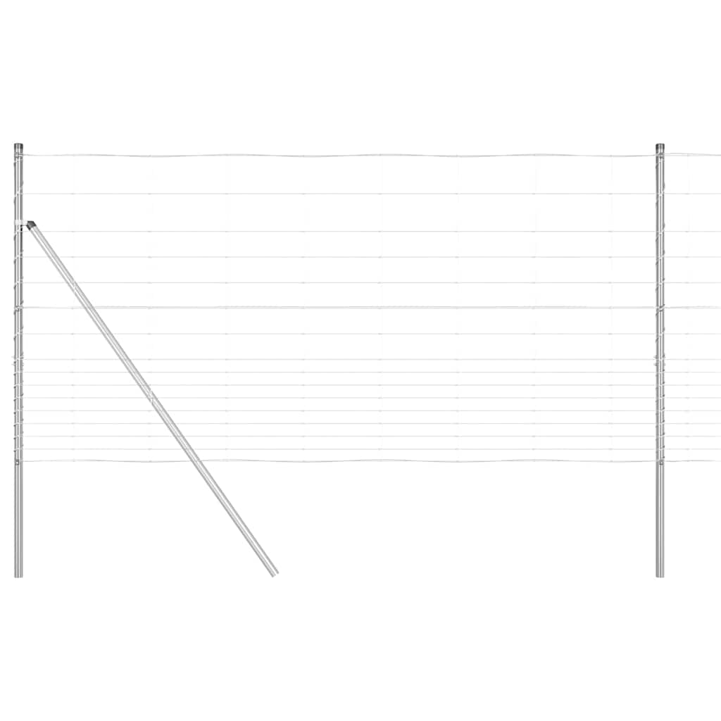 Ganību sēta Sidabro 50 x 1.2 m Cinkots tērauds