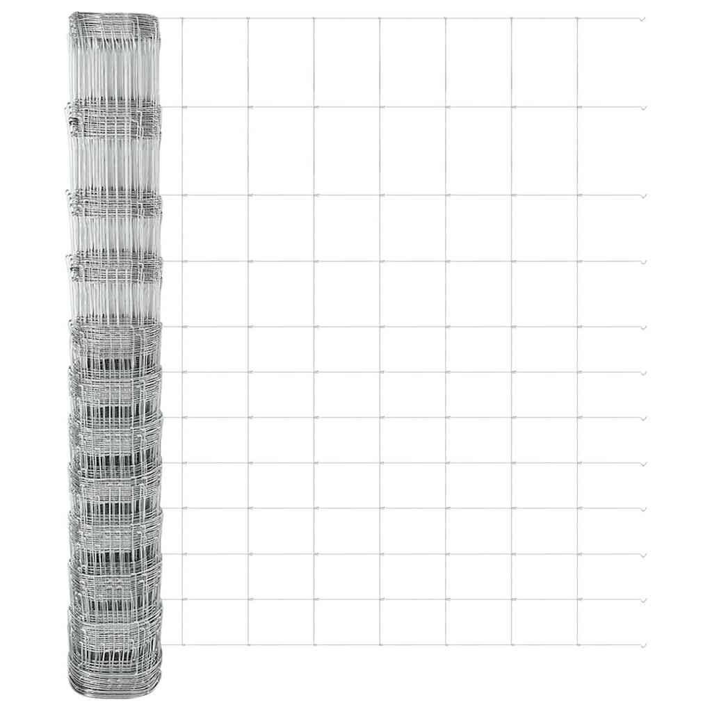 Ganyklų tvora Sidabro 50 x 1.4 m Galvanizuotas plienas
