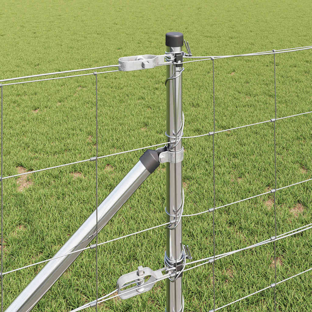 Ganyklų tvora Sidabro 25 x 0.8 m Galvanizuotas plienas