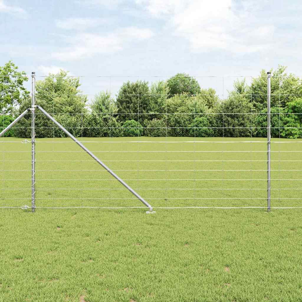 Ganyklų tvora Sidabro 25 x 1.4 m Galvanizuotas plienas