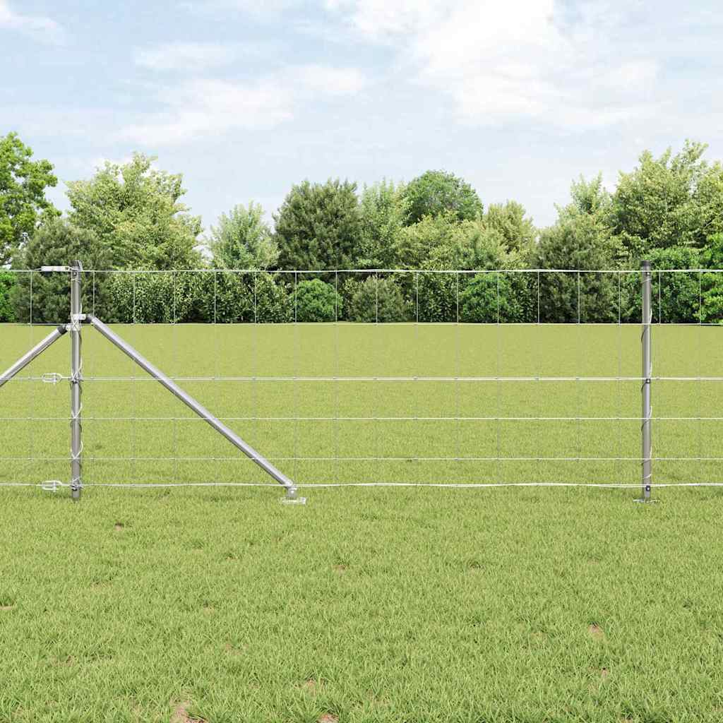 Ganyklų tvora Sidabro 50 x 0.8 m Galvanizuotas plienas
