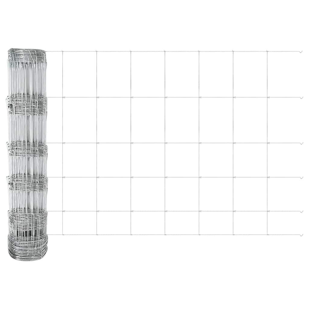 Ganyklų tvora Sidabro 50 x 0.8 m Galvanizuotas plienas