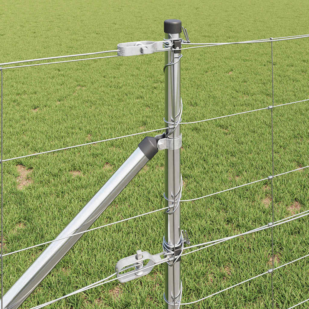 Ganyklų tvora Sidabro 50 x 0.8 m Galvanizuotas plienas