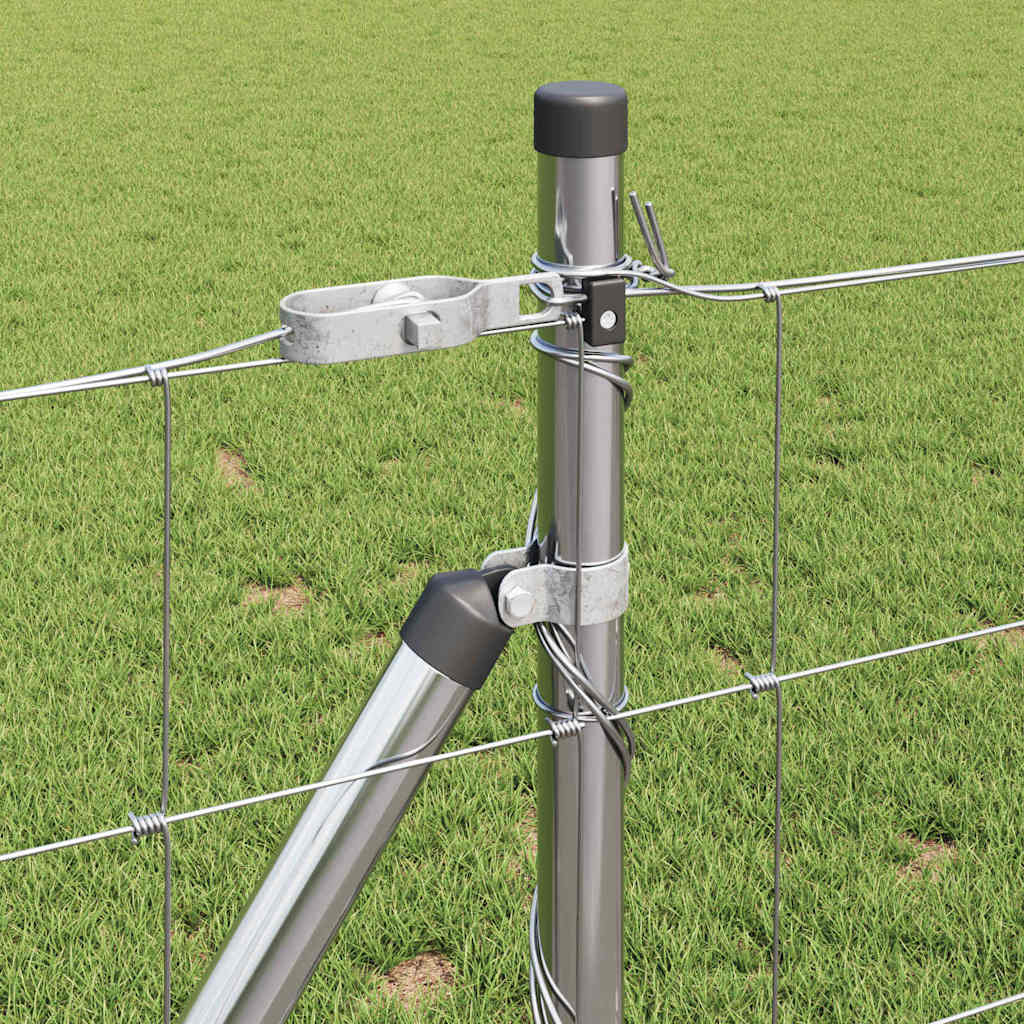 Ganyklų tvora Sidabro 25 x 0.8 m Galvanizuotas plienas