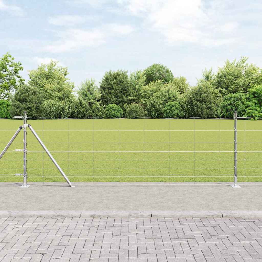 Ganību sēta Sudraba 25 x 0.8 m Cinkots tērauds