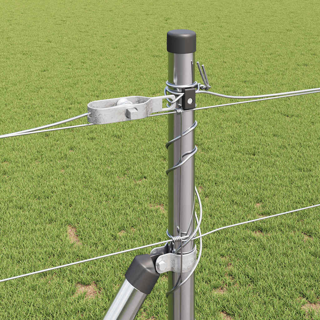 Ganyklų tvora Sidabro 25 x 1,2 m Galvanizuotas plienas