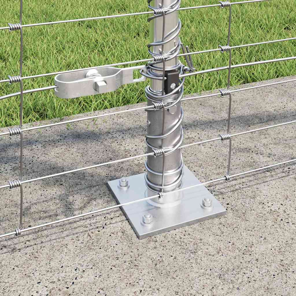 Ganyklų tvora Sidabro 25 x 1,2 m Galvanizuotas plienas