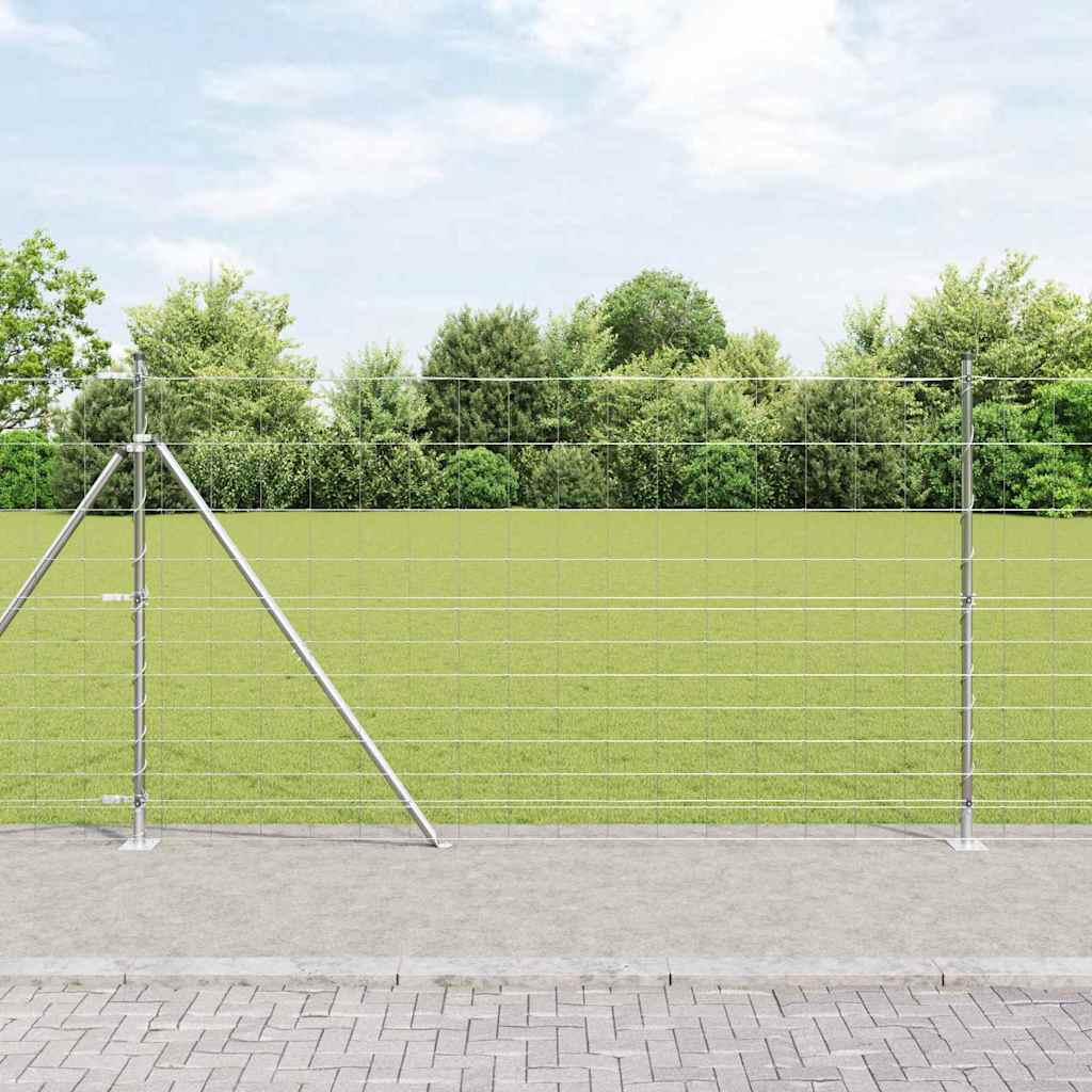 Ganu aploks Sudrabs 25 x 1.4 m Cinkots tērauds