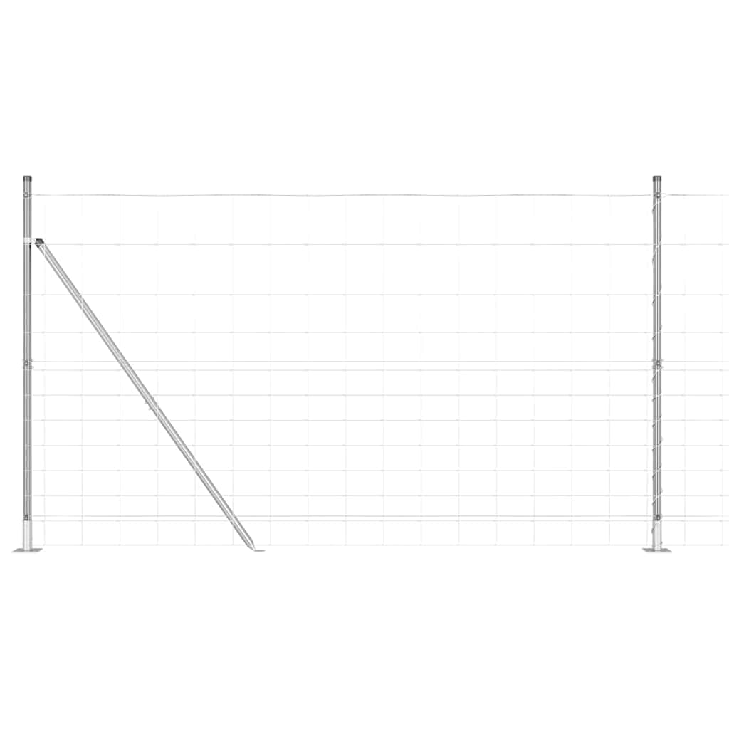 Ganu aploks Sudrabs 25 x 1.4 m Cinkots tērauds