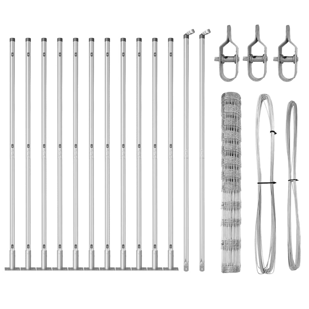 Ganu aploks Sudrabs 25 x 1.4 m Cinkots tērauds