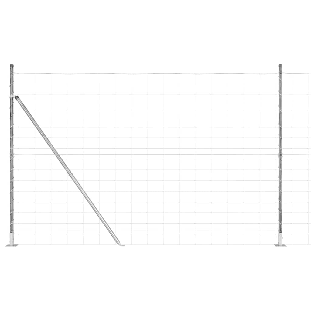 Ganyklų tvora Sidabro 25 x 1.6 m Galvanizuotas plienas