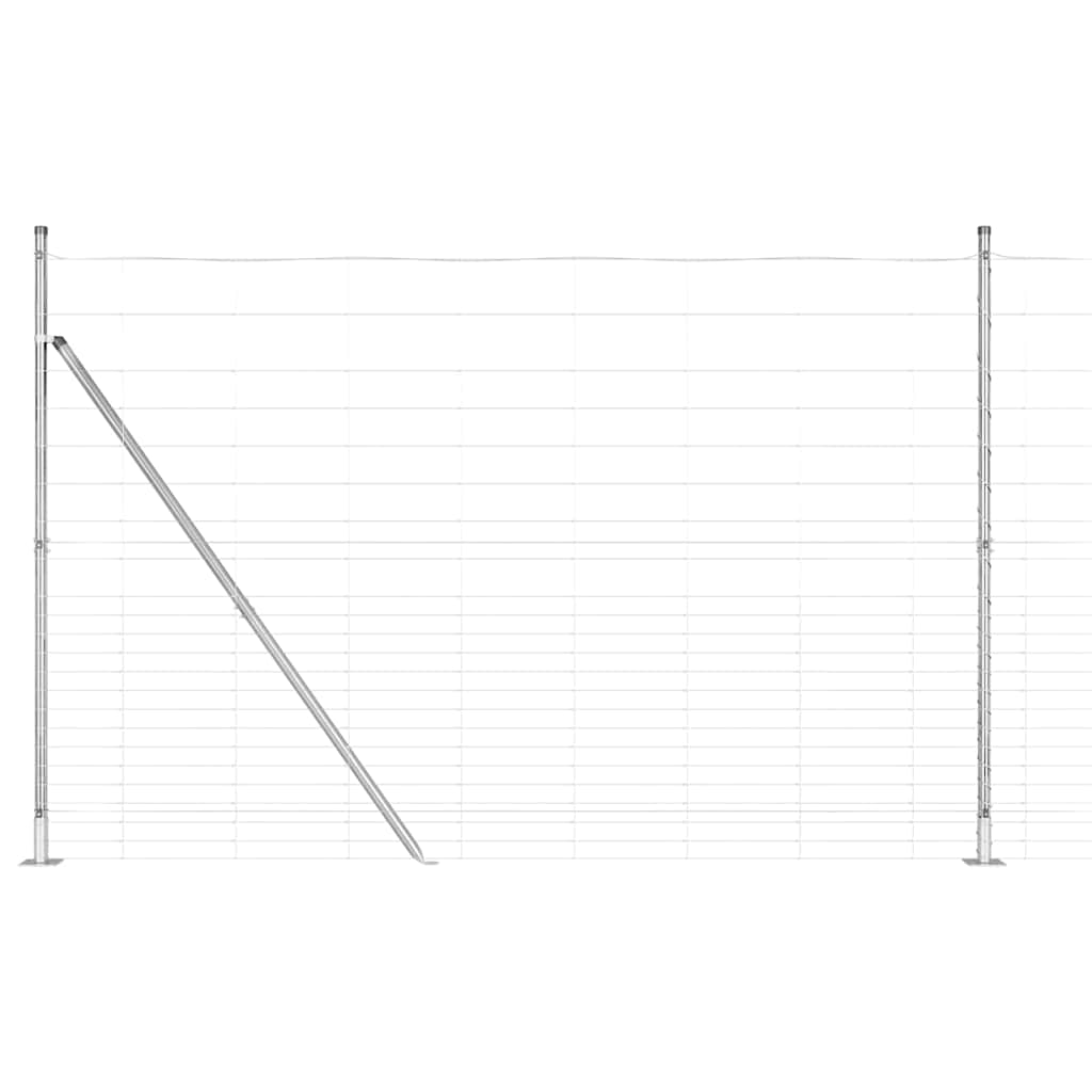 Ganyklų tvora Sidabro 25 x 1.6 m Galvanizuotas plienas