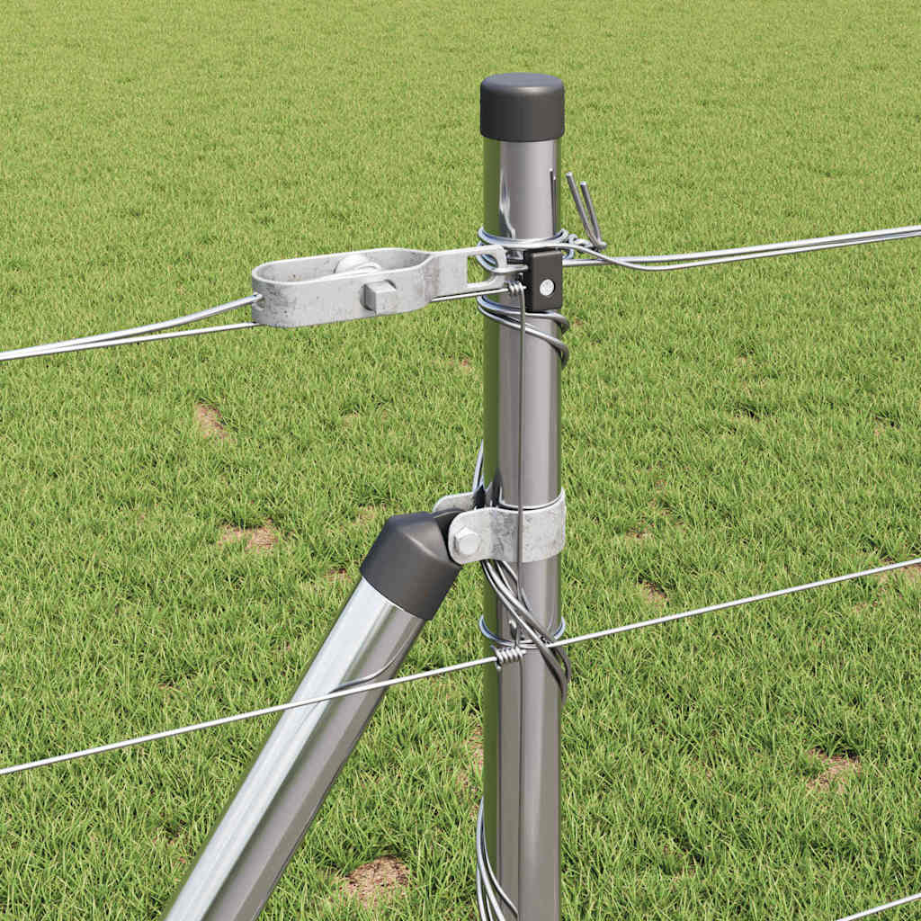Ganyklų tvora Sidabro 50 x 0.8 m Galvanizuotas plienas