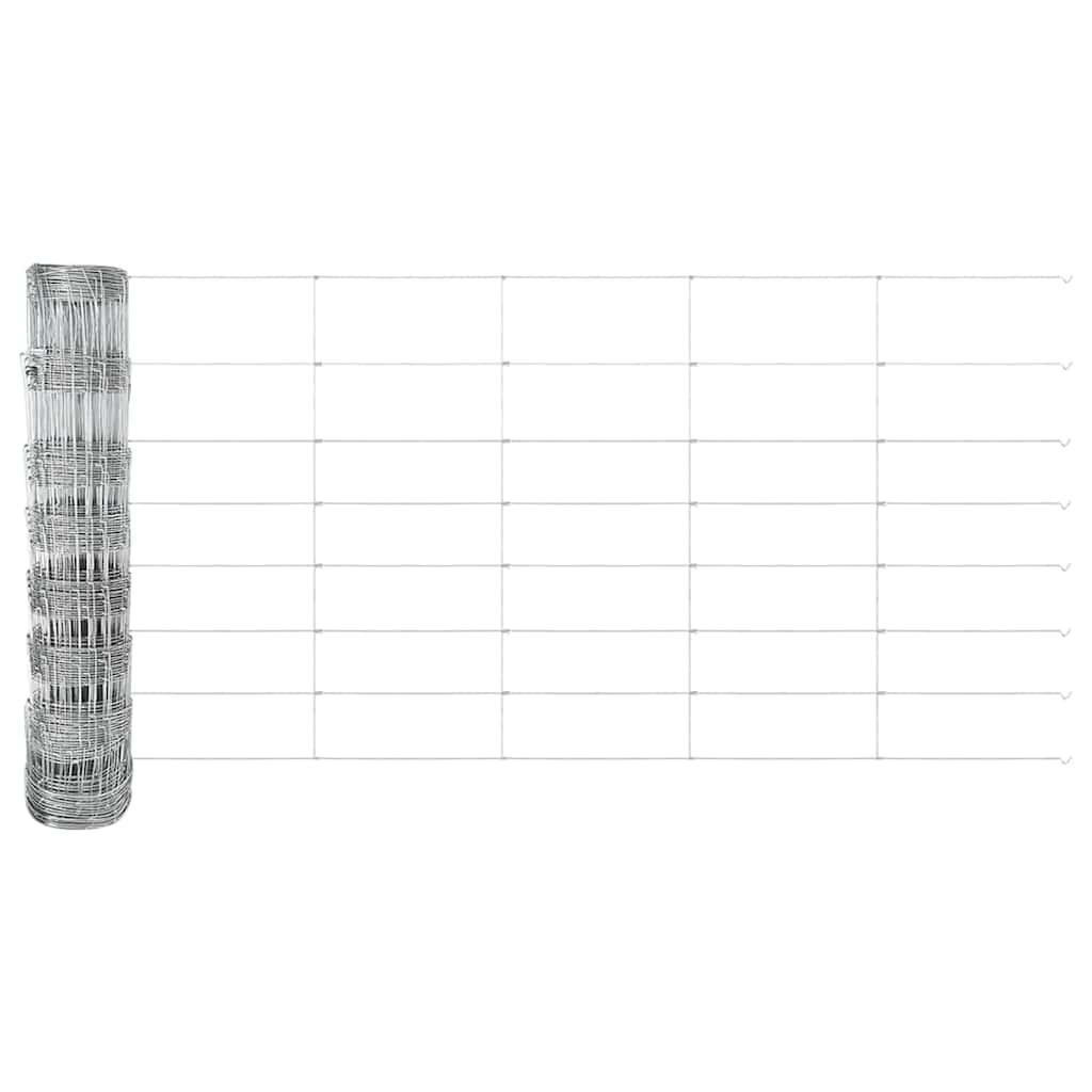 Ganyklų tvora Sidabro 50 x 0.8 m Galvanizuotas plienas