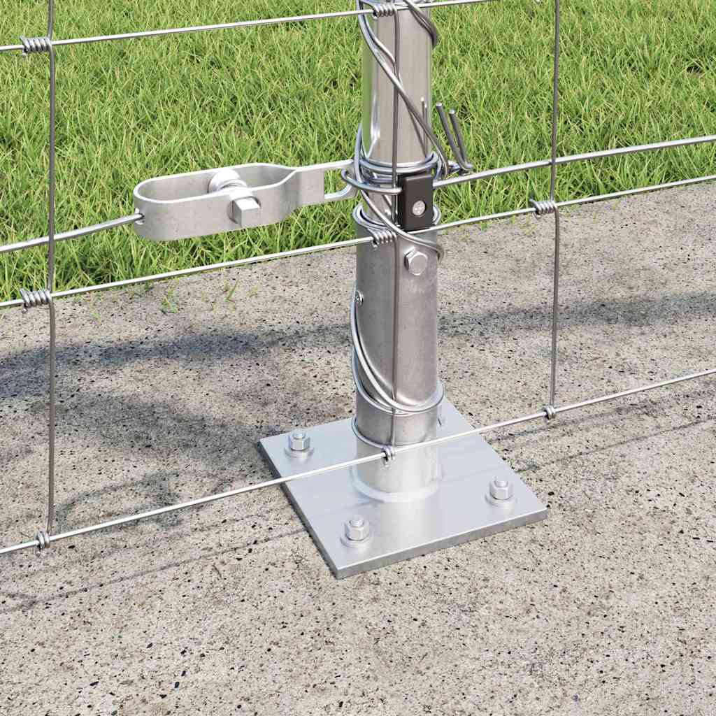 Pasture fence Silver 50 x 1 m Galvanized steel