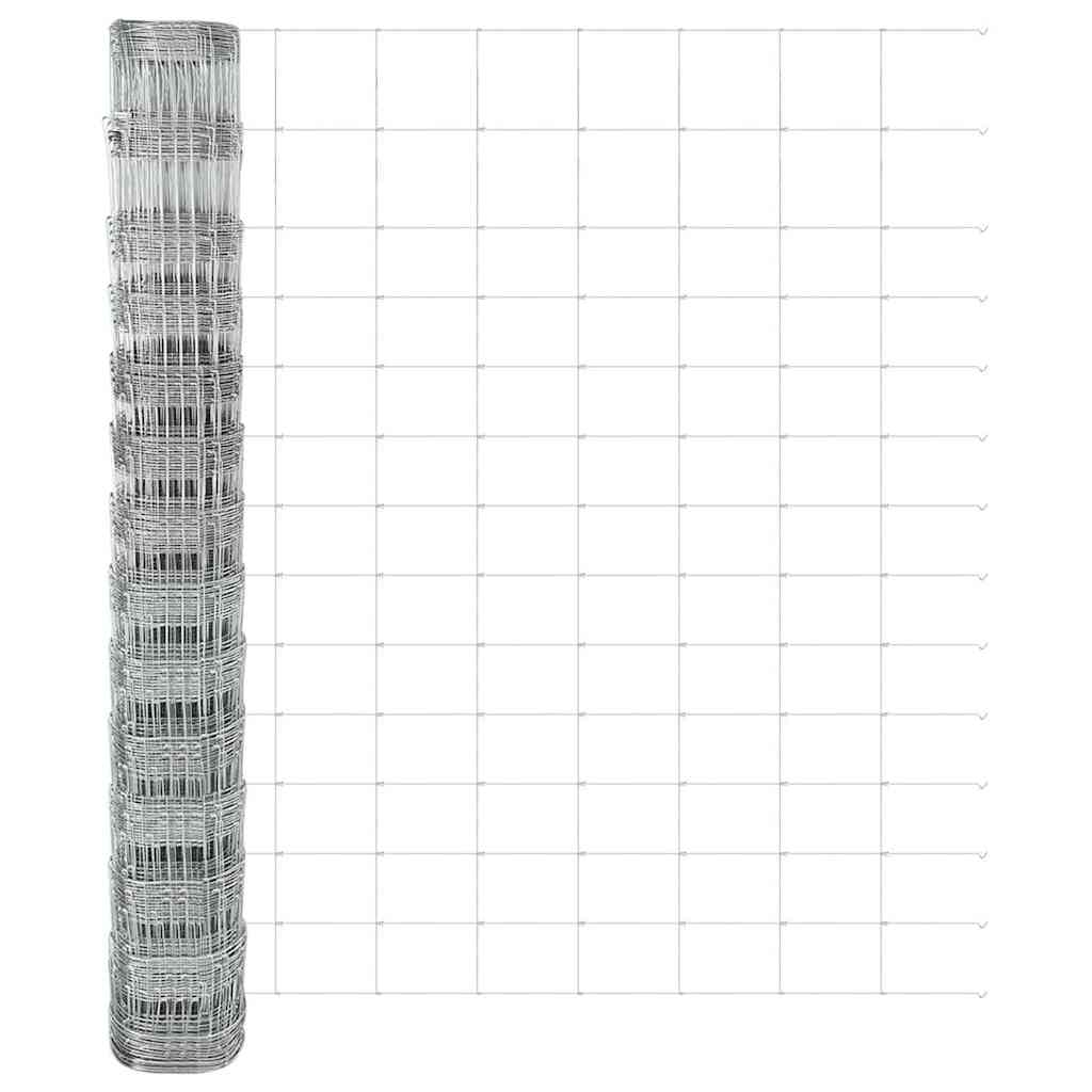 Ganyklų tvora Sidabro 50 x 1.4 m Galvanizuotas plienas