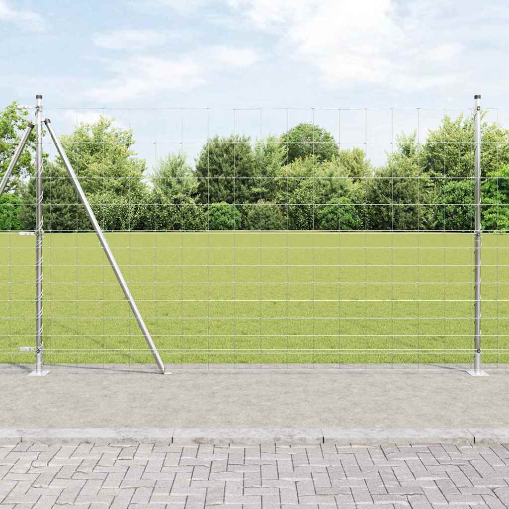 Ganyklų tvora Sidabro 50 x 1.5 m Galvanizuotas plienas