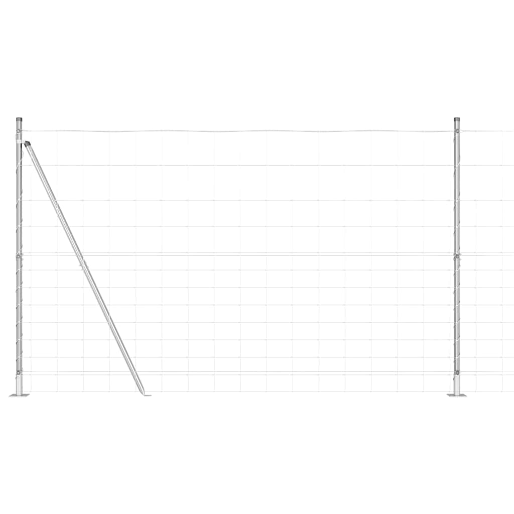 Ganyklų tvora Sidabro 50 x 1.5 m Galvanizuotas plienas