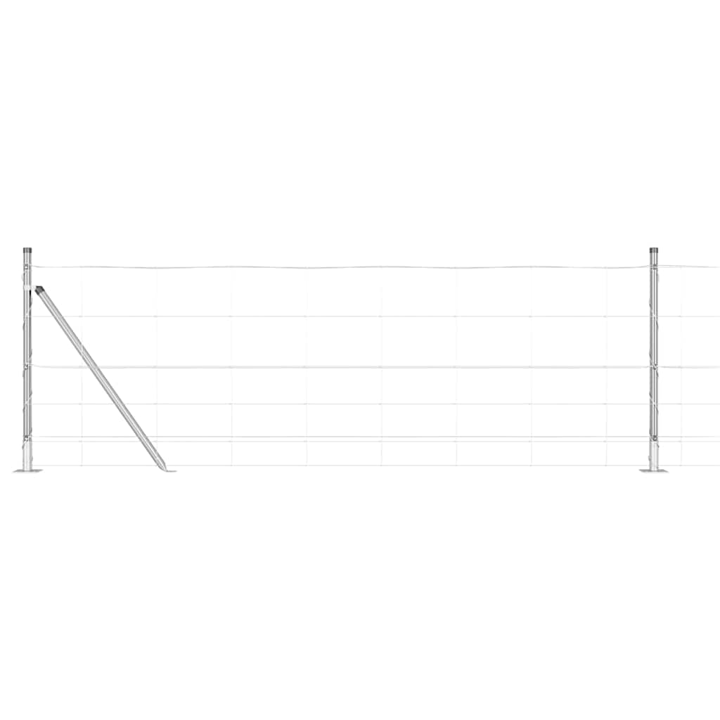 Ganyklų tvora Sidabro 100 x 0.8 m Galvanizuotas plienas