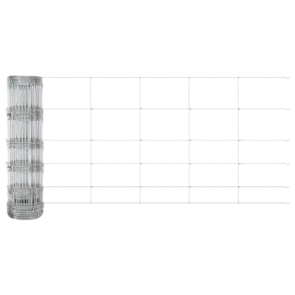 Ganyklų tvora Sidabro 100 x 0.8 m Galvanizuotas plienas