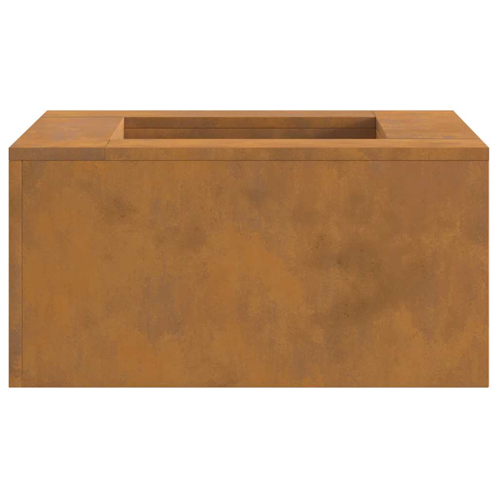 Ugnies krėslas Kvadratinis 60x60x30 cm Oro sąlygoms atsparus plienas