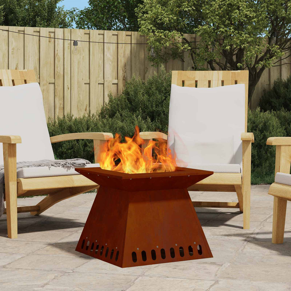 Fire pit Brown 48 x 48 x 40 cm