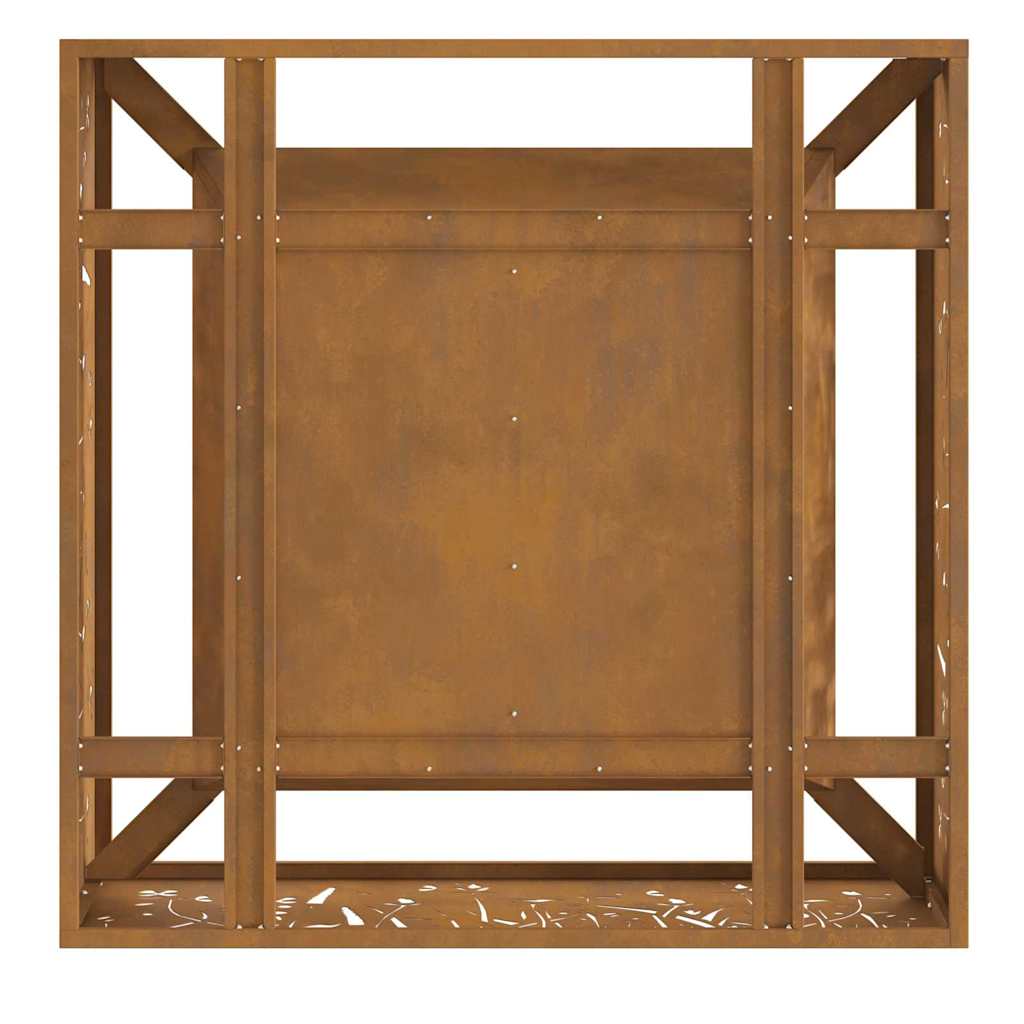 Kvadratinis Ugnies Kuras 80x80x30 cm Oksiduojantis Plienas