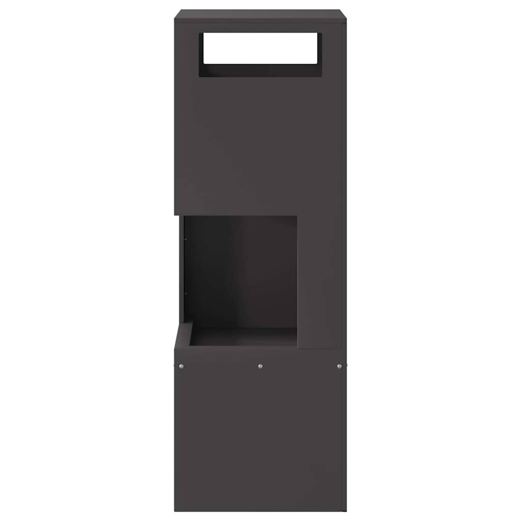 Ugunskura vieta KANE, melna, 100cm