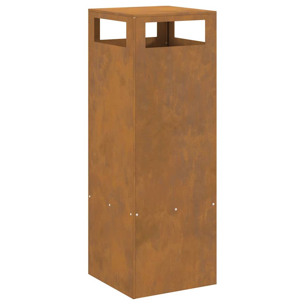 Kvadratinis Kuras 35x35x100 cm Atsparus Oro Sąlygoms Plienas