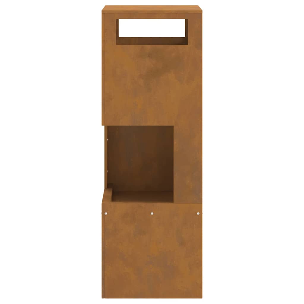 Kvadratinis Kuras 35x35x100 cm Atsparus Oro Sąlygoms Plienas