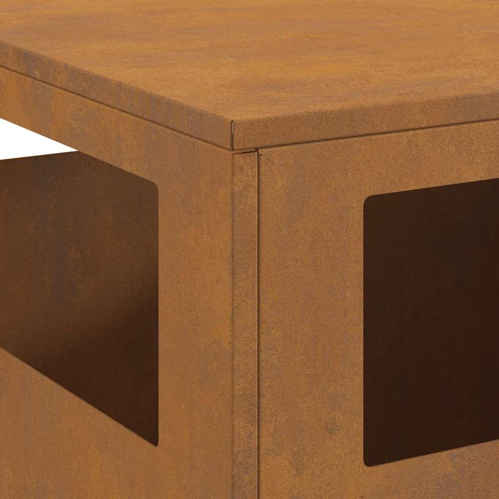 Ugnies duobė 50x50x100 cm Orui atsparus plienas