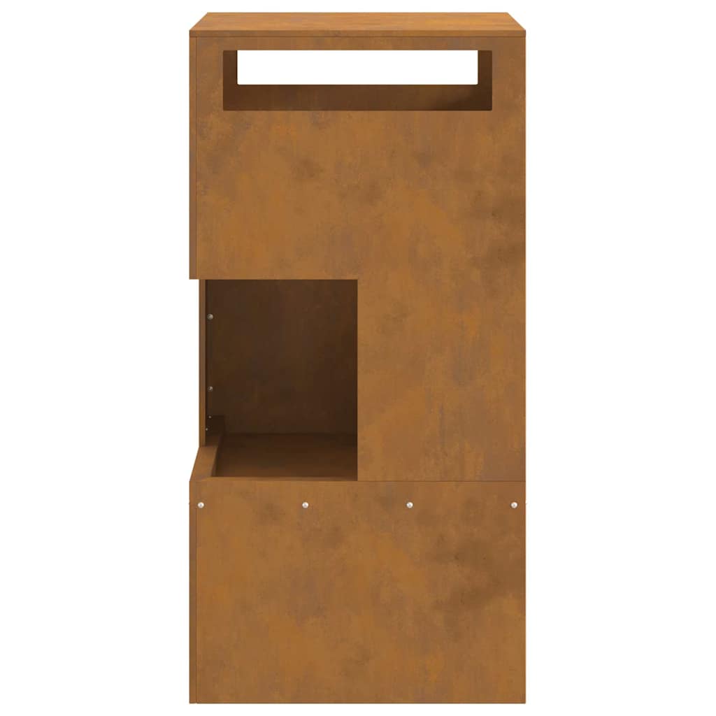 Ugnies duobė 50x50x100 cm Orui atsparus plienas