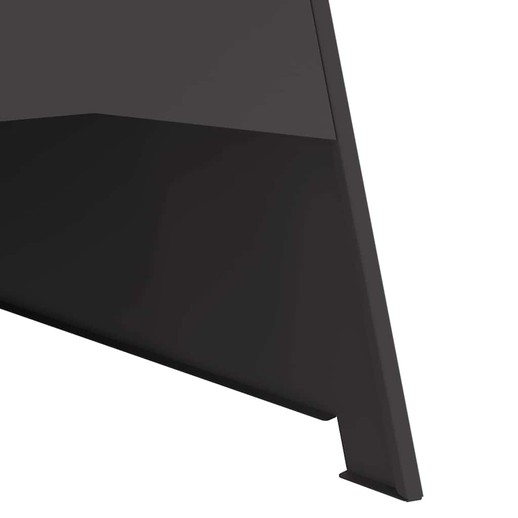 Ugnies duobė Pirmado Juoda 50x45x95 cm Plienas