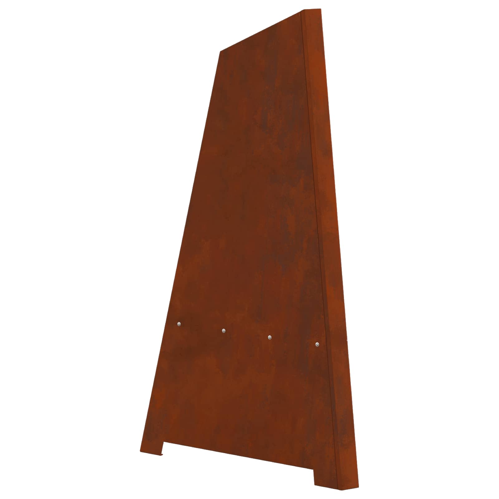 Fire Pit Brown 50 x 50 x 95 cm Steel