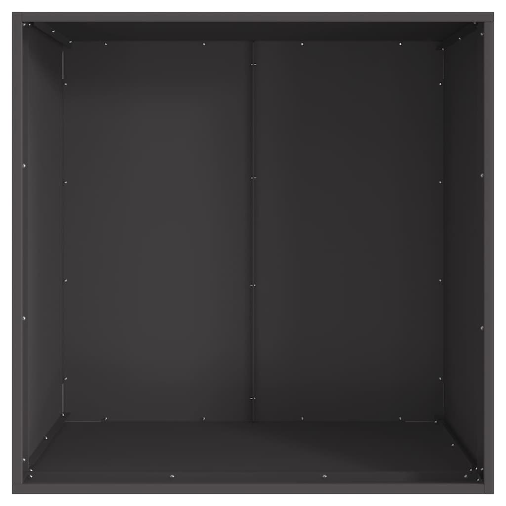 ugniakuras Juodas Plienas 80 x 80 x 43 cm Patvarus Ugniakuras