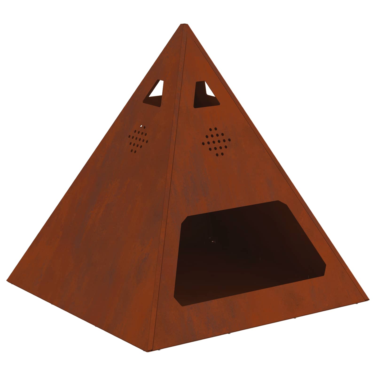 Ugunskurs KILIAN, brūns, 51cm