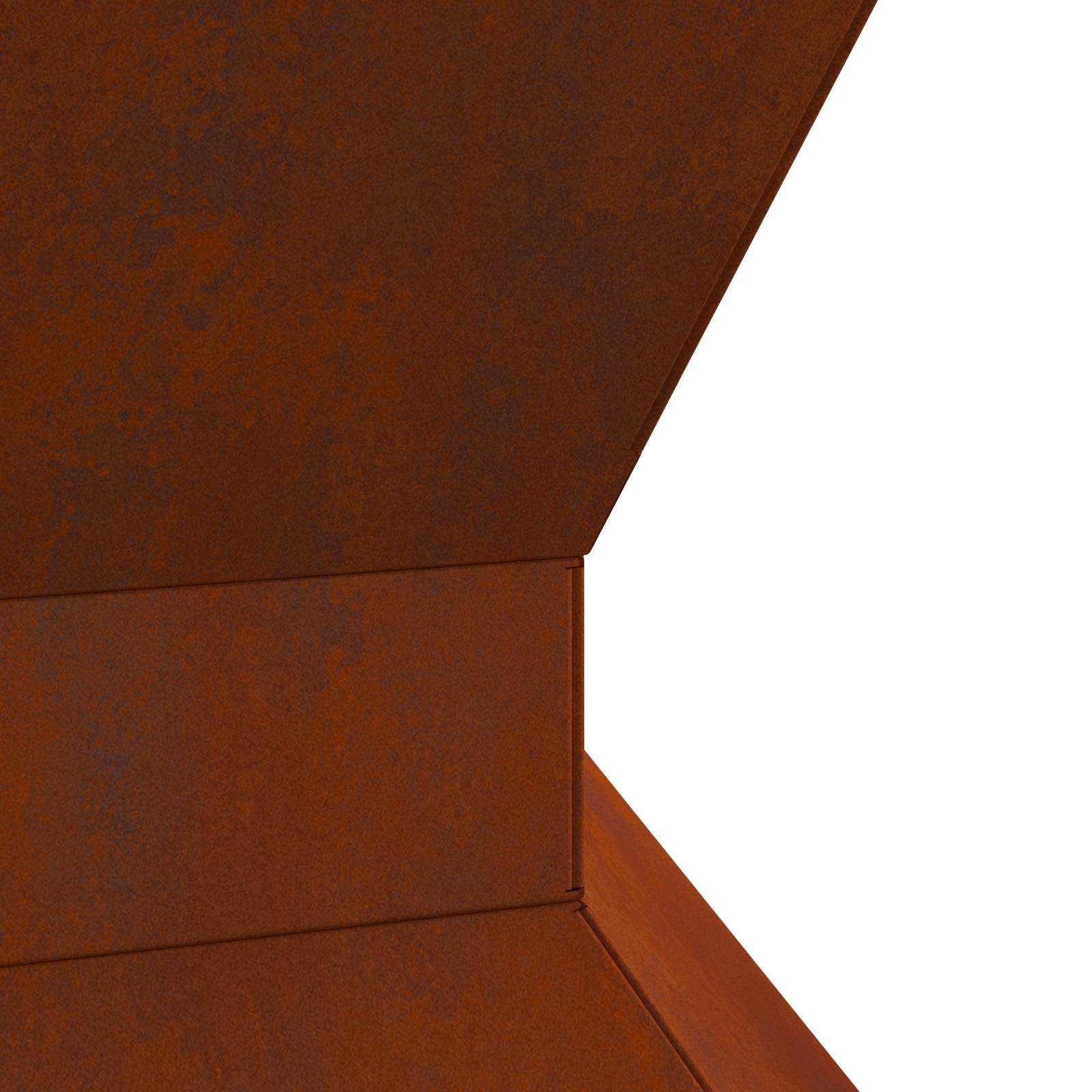 Fire Pit Brown 50 x 50 x 40 cm