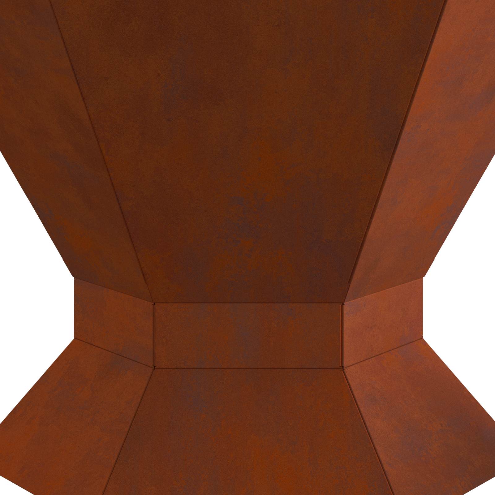Fire Pit Brown 50 x 50 x 40 cm