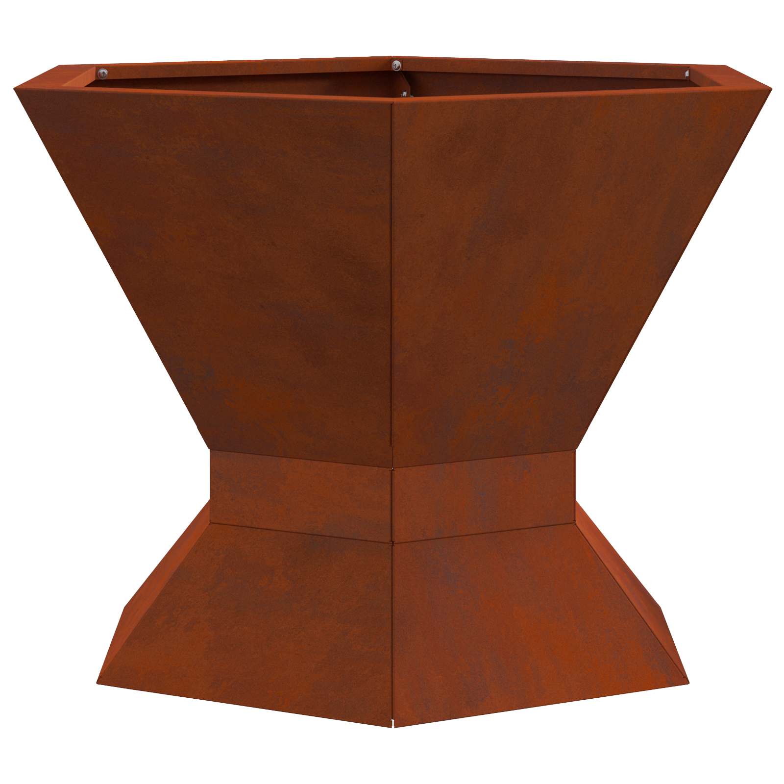 Fire Pit Brown 50 x 50 x 40 cm