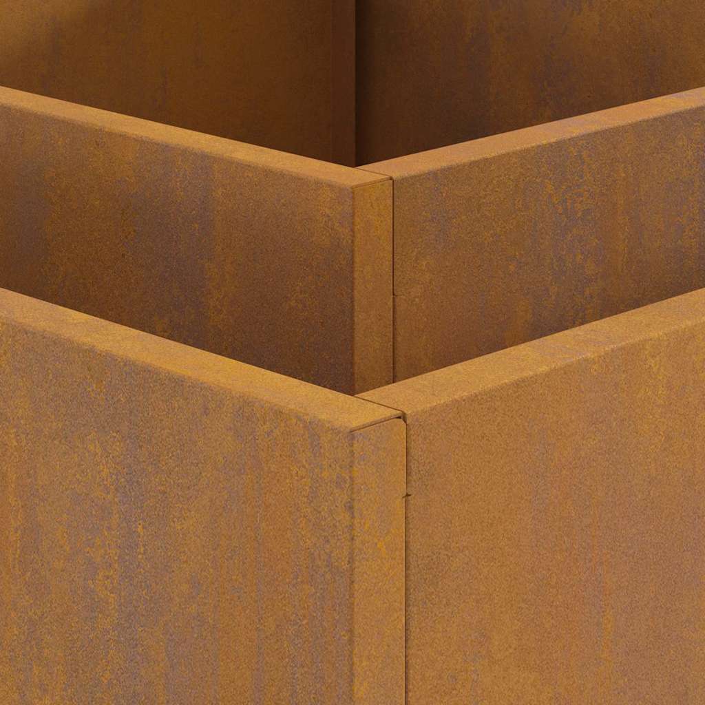 Ugnies duobė Kvadrato 80x80x40 cm Orui atspari plienas
