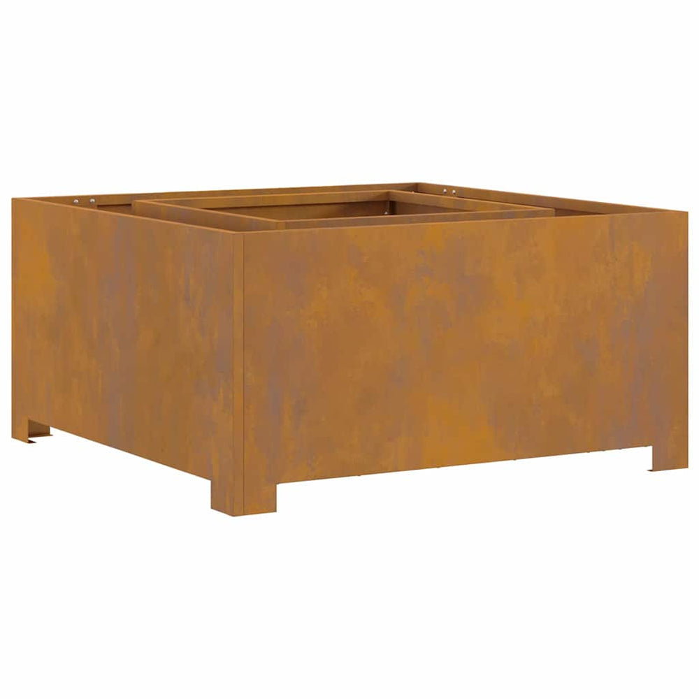 Ugnies duobė Kvadrato 80x80x40 cm Orui atspari plienas