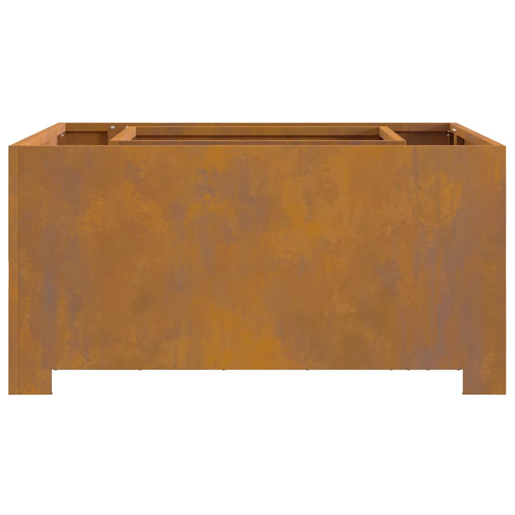 Ugnies duobė Kvadrato 80x80x40 cm Orui atspari plienas