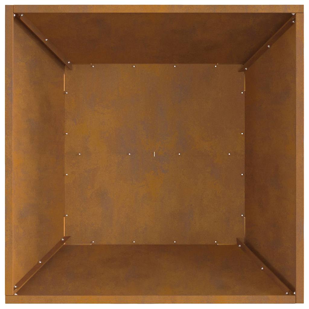Kvadratinis Ugnies Derinys 60x60x30 cm Orui atsparus plienas