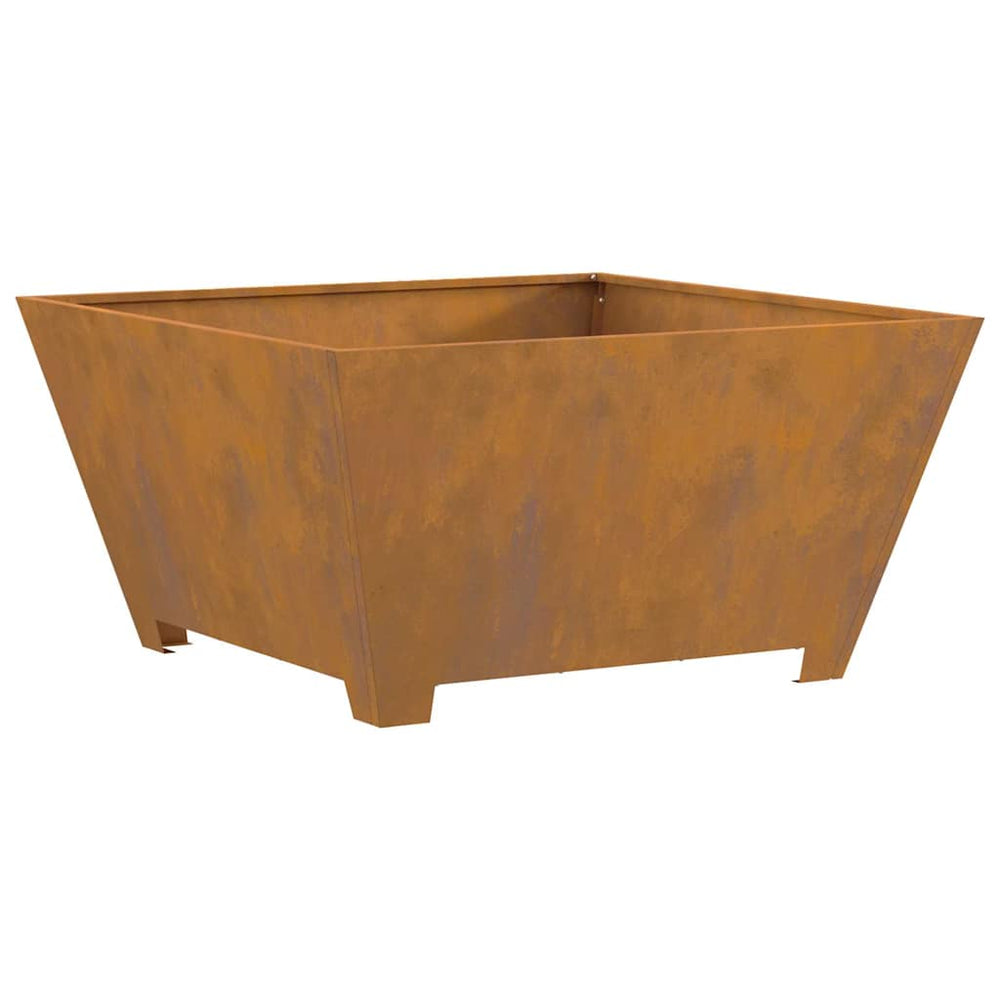 Kvadratinė Ugnies Krosnis 80x80x40 cm Orui atspari Plienas